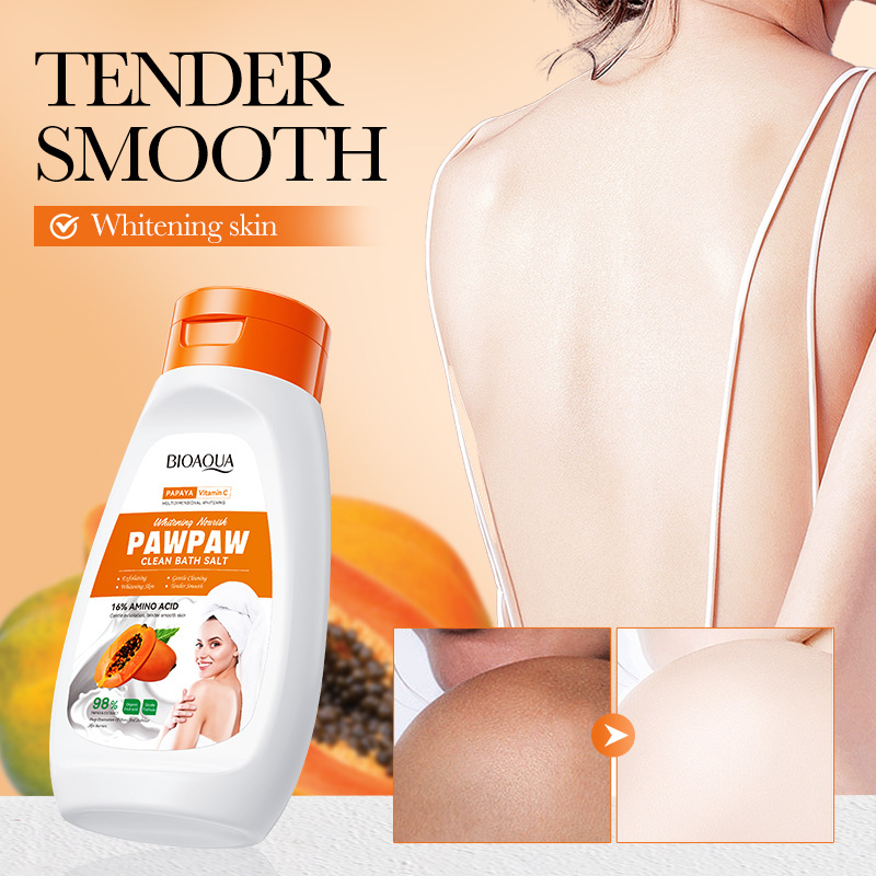 Bath Salts - Papaya Vitamina C Sbiancante Scrub Corpo