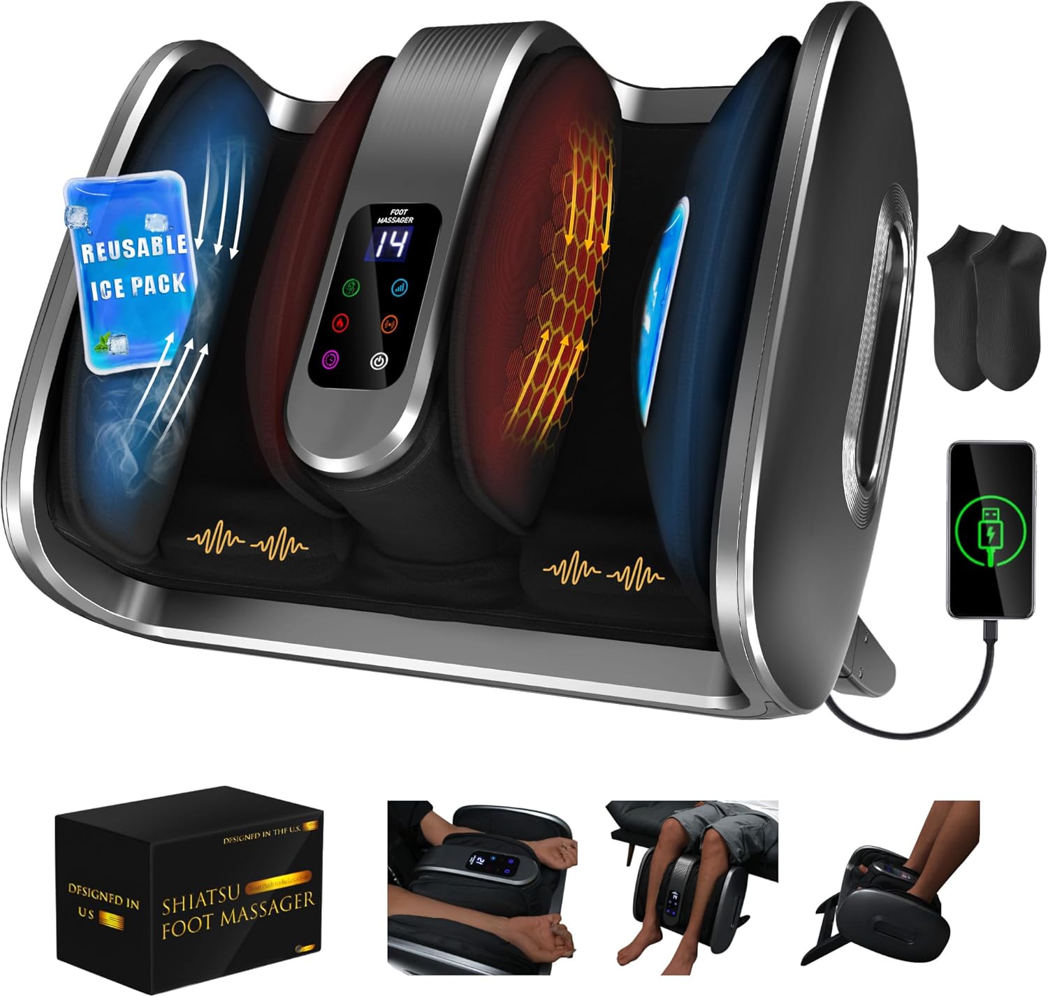 R Home Use Professionale Shiat - Foot Spa recensione e prezzo