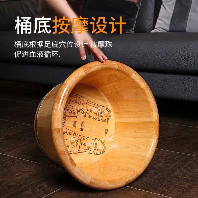 Secchio per Pediluvio in Legno - Spa Massager recensione e prezzo