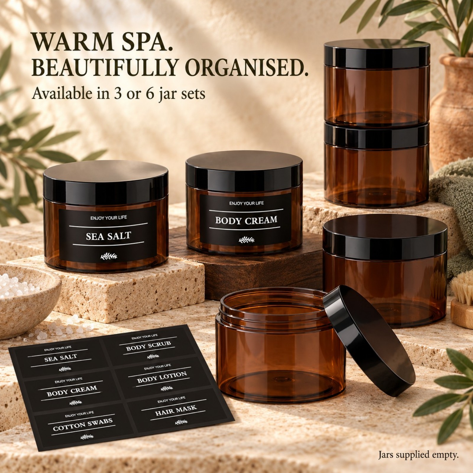 Set da 3 barattoli per la cura - Bath Salts recensione e prezzo