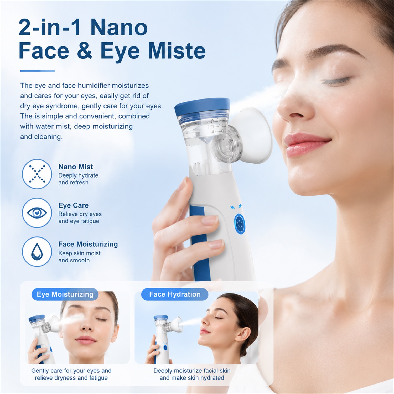 Nano Mister Portatile per il V - Face Steamer recensione e prezzo